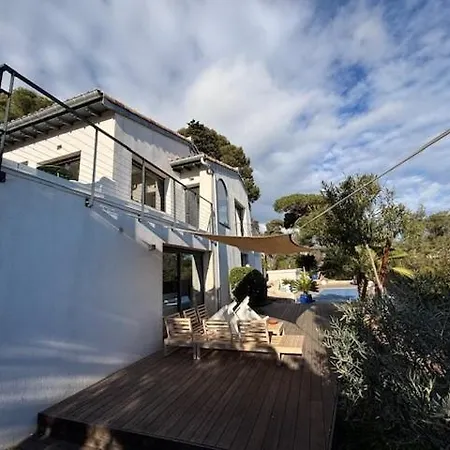 Villa Des Reves, Superbe Vue Et Port, Proche Centre, Piscine, Climatisation