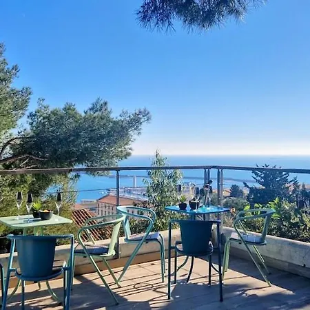 Villa Des Reves, Superbe Vue Et Port, Proche Centre, Piscine, Climatisation